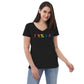 Ferengi Family - Women’s recycled v-neck t-shirt